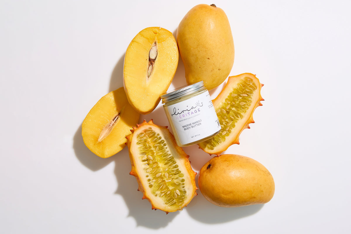 Organic skincare ingredients used at Olivia's Heritage med spa in Watsonville